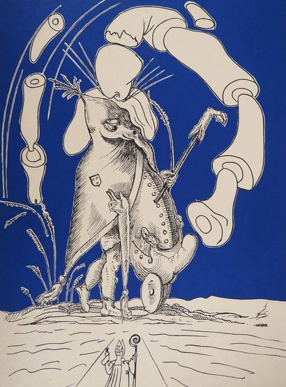 Salvador DALI (1904-1989)
Pantagruel, Pope...