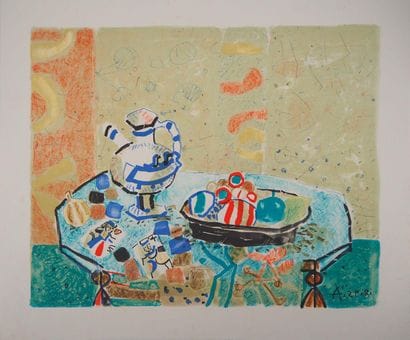 Paul AIZPIRI (1919-2016)
Still life with...