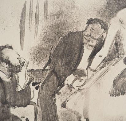 After Edgar DEGAS (1834-1917)
Dance rehearsals,...