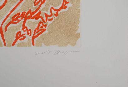 André MASSON (1896-1987)
Figures surréalistes
Gravure...