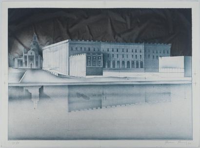 Peter PAUL (b. 1951)
Architectural composition,...