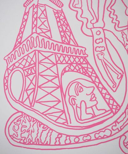 Yvon TAILLANDIER (1926-2018)
Paris: The Eiffel...