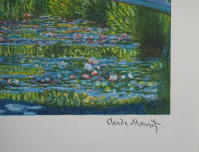 Claude MONET (1840-1926)
Giverny, Le bassin...