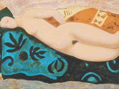 Alain BONNEFOIT (born 1937)
Female nude in...