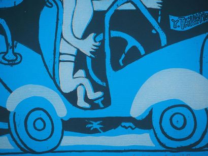 Yvon TAILLANDIER (1926-2018)
The Traveler,...