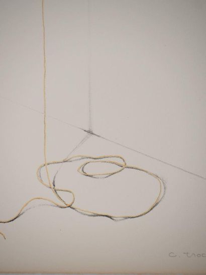 Costa TSOCLIS (1918-2006)
Le fil, 1974
Original...