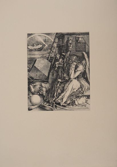 After Albrecht DURER (1471-1528)
Melencolia
Engraving
Signed...