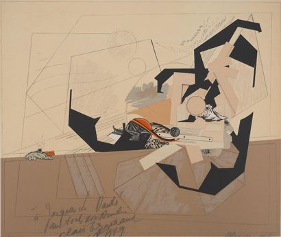 Alain LE YAOUANC (1940-)
Landscape for an...