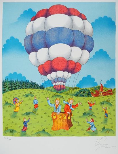 Bernard VERCRUYCE (born 1949)
The hot-air...