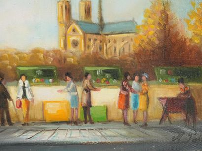Michel PABOIS (né en 1939)
Paris, Les bords...