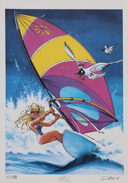 DANY (b. 1943)
Sailboard, 2002
Ex libris...