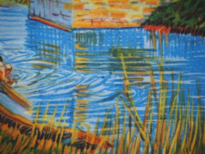 After Vincent VAN GOGH (1853-1890)
The Langlois...