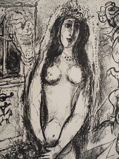 Marc CHAGALL (1887-1985)
Circus, The bride's...