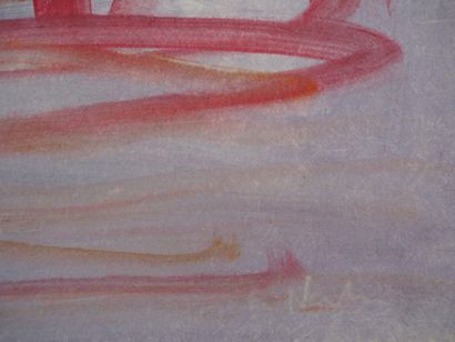Ervin NEUHAUS (1928-2012)
Ondes colorées
Gouache...