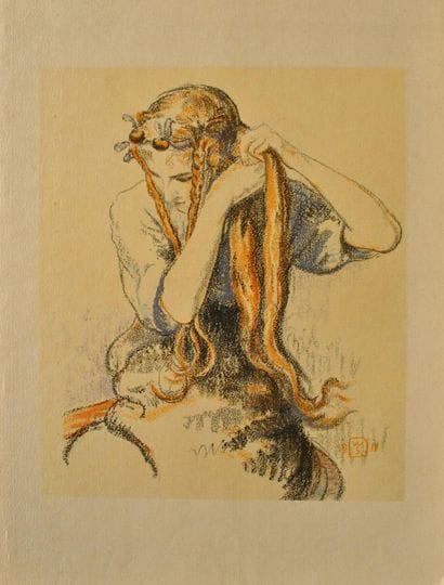 Walter SAUER (1889-1927)
Young Girl with...