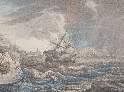 Joseph VERNET (1714-1789)
Fishing net and...