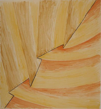 Léopold SURVAGE (1879-1968)
Abstraction Jaune,...