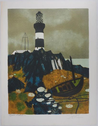 Yves GANNE (1931-2019)
The lighthouse
Original...