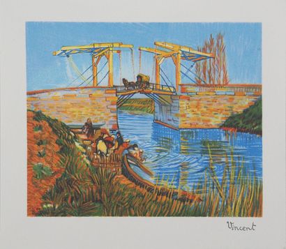 After Vincent VAN GOGH (1853-1890)
The Langlois...