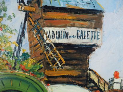 Elisée MACLET (1881-1962)
Montmartre: Moulin...
