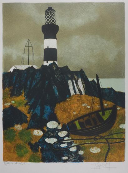 Yves GANNE (1931-2019)
The lighthouse
Original...