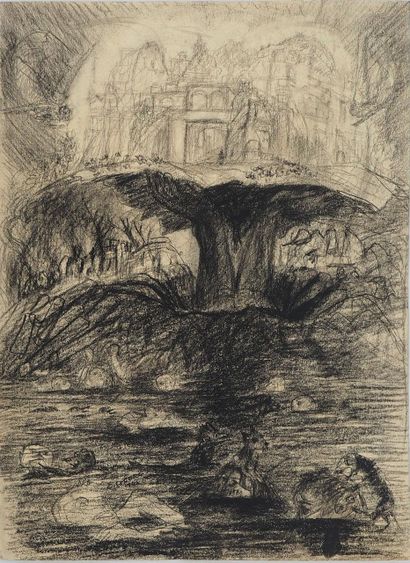 Edouard GOERG (1893-1969)
The Heavenly Jerusalem,...