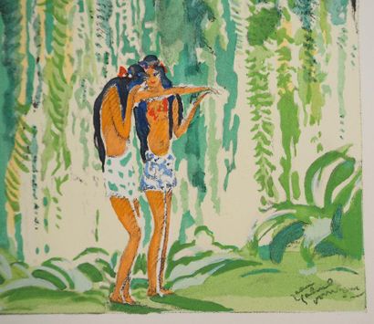 Jean-Gabriel DOMERGUE (1889-1968)
Tahiti,...