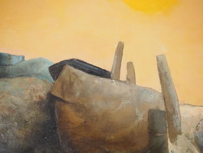 Claude GAVEAU (1940-2021)
Brittany, Sunset...