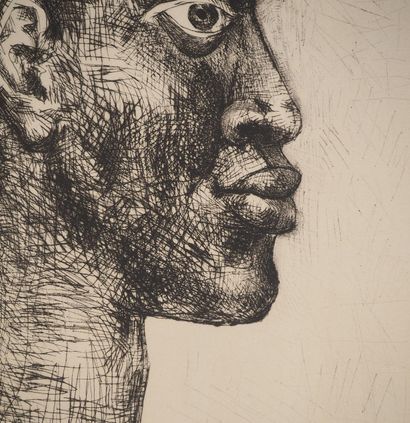 Pablo PICASSO (1881-1973)
Présence africaine,...