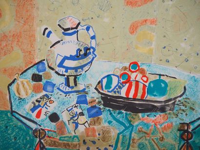 Paul AIZPIRI (1919-2016)
Still life with...