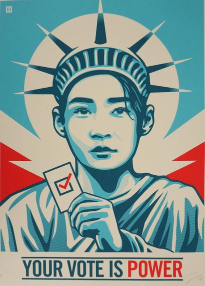 Thomas WIMBERLY
Your Vote Is Power, 2020
Original...