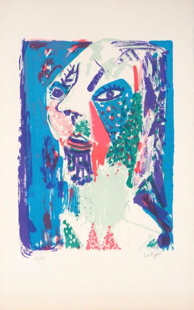Bernard LORJOU (1908-1986)
Face, 1959
Original...