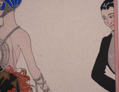 Georges BARBIER (1882-1932)
Laissez-moi seule,...