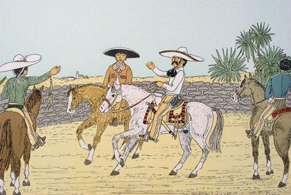 Vincent HADDELSEY (b. 1934)
Mexican Riders,...