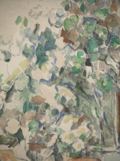 After Paul CEZANNE (1839-1906)
Les pots de...