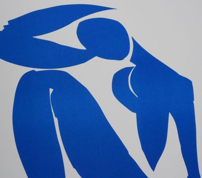 D'après Henri Matisse (1869-1954)
Nu bleu...