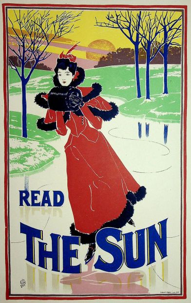 Louis John RHEAD (1857-1926)
On the Ice at...