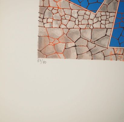 Jimmy ERNST (1920-1984)
Geometric totem pole,...
