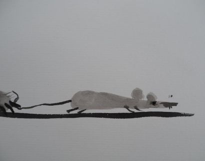 Laszlo TIBAY (born 1962)
 The cat holding...