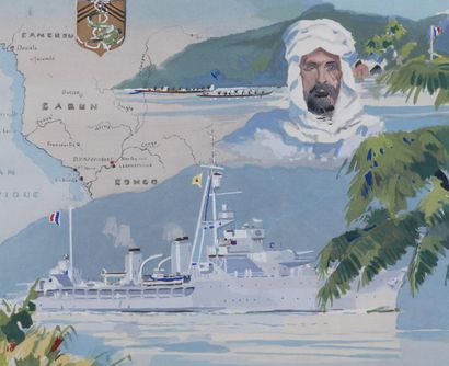 MARIN MARIE (1901- 1987)
9 Aviso coloniaux,...