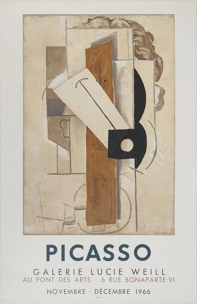 Pablo PICASSO (1881-1973)
Cubist portrait,...