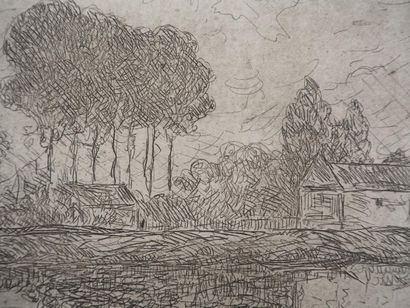 Maxime MAUFRA (1861-1918)
Paysage des Andelys...
