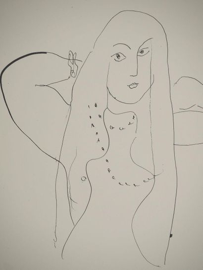 D'après Henri MATISSE (1869-1954)
La femme...
