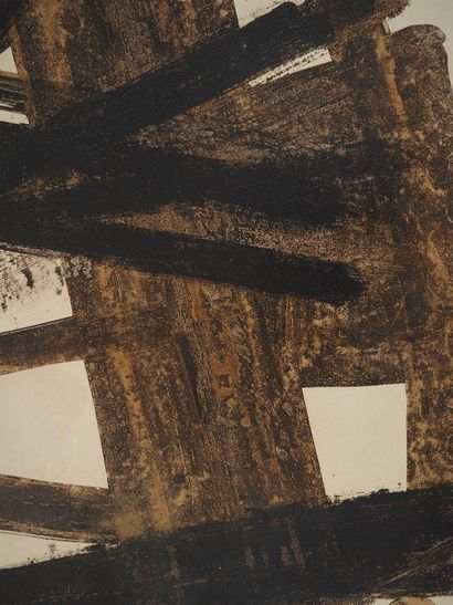 Pierre SOULAGES (1919-2022) 
Brou de Noix...