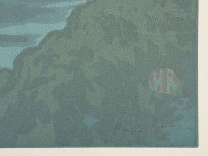 Henri RIVIERE (1864-1951)
Bretagne: La féérie...