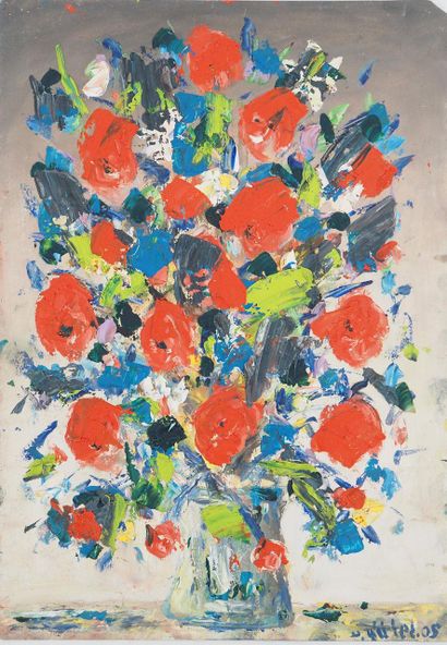 Diyap GÜLER (1960-2014)
Poppies, 2005
Oil...