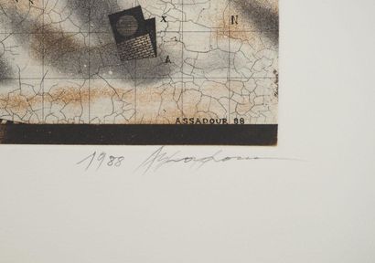 ASSADOUR (b. 1943)
Petrifications, 1988
Original...