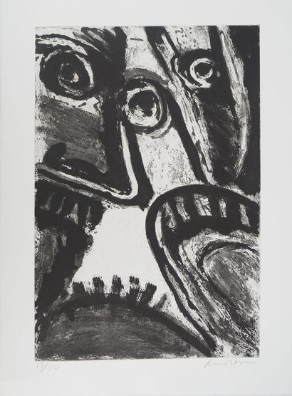 Bengt LINDSTROM (1925-2008)
The African Mask,...