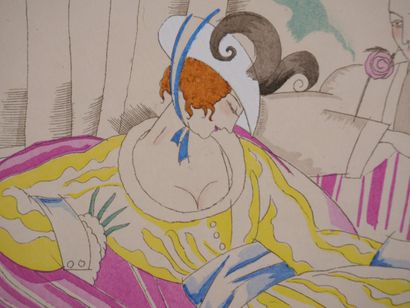 Charles MARTIN (1883-1934)
Woman on the couch
Original...