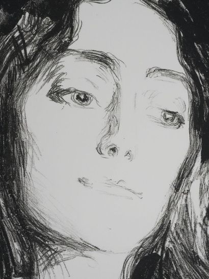 D'après Edvard Munch (1863-1944)
Broche,...